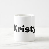 Kristyのマグ コーヒーマグカップ (中央)