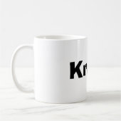 Kristyのマグ コーヒーマグカップ (左)