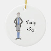 Kristy Lのカスタムくるみ割りオーナメント(2021) セラミックオーナメント (正面)