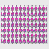 Kristy WrptnLuv™名前ラッピングペーパー- LUVYBZ® ラッピングペーパー (フラット)