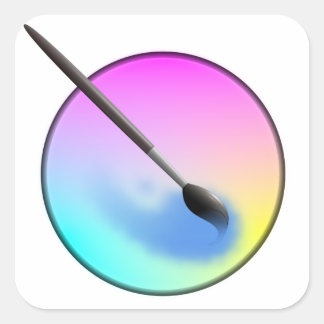 Krita icon sticker スクエアシール