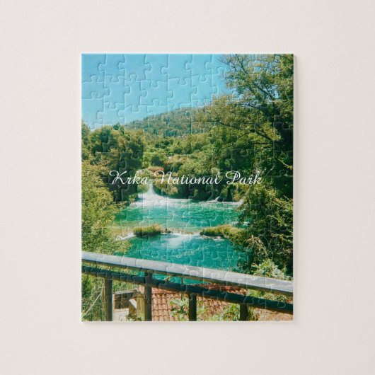 Krka National Park, Dalmatia, Croatia ジグソーパズル (縦)