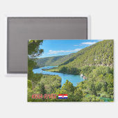Krka river in Croatia, travel マグネット (正面/裏面)