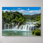 Krka waterfall ポスター (正面)