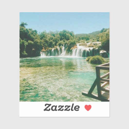 Krka Waterfalls -Krka National Park - Croatia シール (シート)