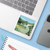 Krka Waterfalls -Krka National Park - Croatia シール (ノートパソコンとiPhone)