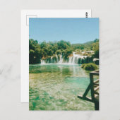 Krka Waterfalls -Krka National Park - Croatia ポストカード (正面/裏面)