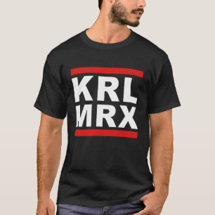 KRL MRXカールマルクス共産主義アクティビズム Tシャツ