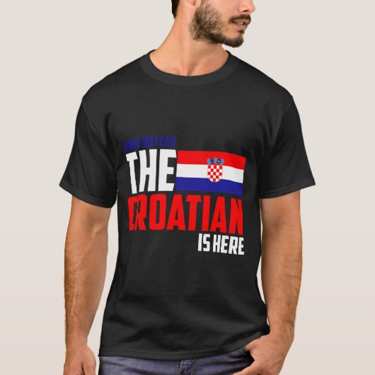 Kroatien keine Angst Tシャツ (正面)