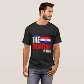 Kroatien keine Angst Tシャツ (正面フル)