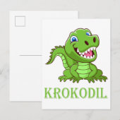 Krokodil ポストカード (正面/裏面)