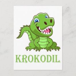 Krokodil ポストカード