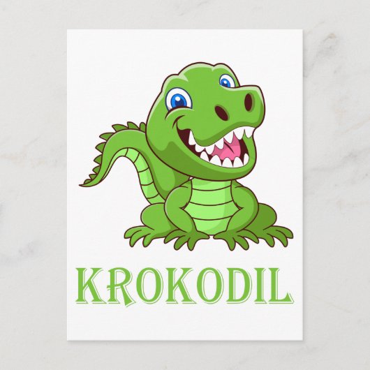 Krokodil ポストカード (正面)