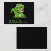 Krokodil 名刺 (正面/裏面)