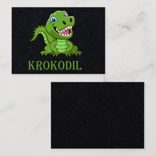 Krokodil 名刺 (正面/裏面)