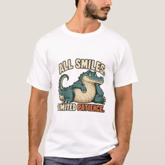 Krokodil – All Smiles Limited Patience Tシャツ