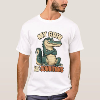 Krokodil – My Grin Has Conditions Tシャツ