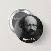 Kropotkin 缶バッジ (正面&裏面)