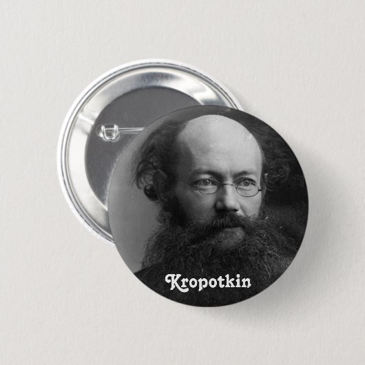 Kropotkin 缶バッジ (正面&裏面)
