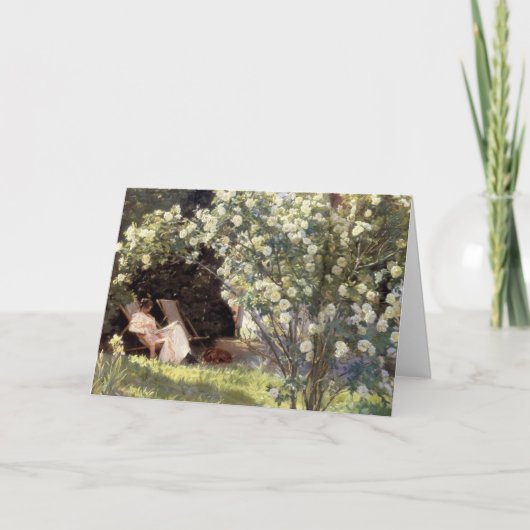 KroyerのLesのバラの誕生日 カード (正面)