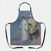 Kroyer – アーティストと彼の妻のビーチ エプロン (正面)