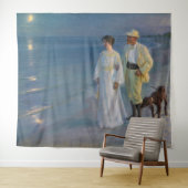 Kroyer – アーティストと彼の妻のビーチ タペストリー (インサイチュ(横))