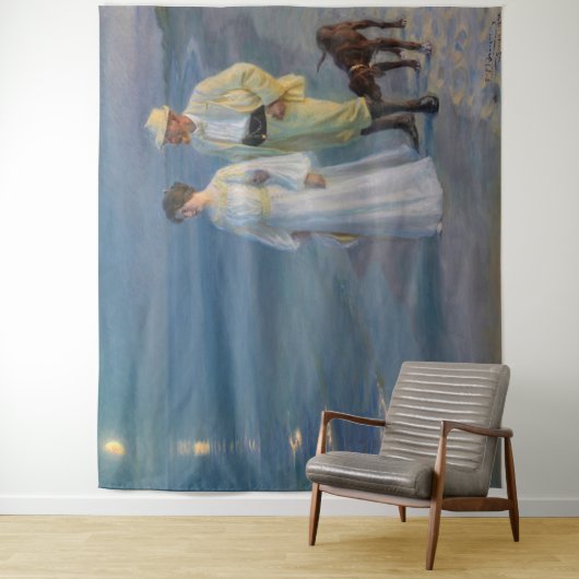 Kroyer – アーティストと彼の妻のビーチ タペストリー (インサイチュ)