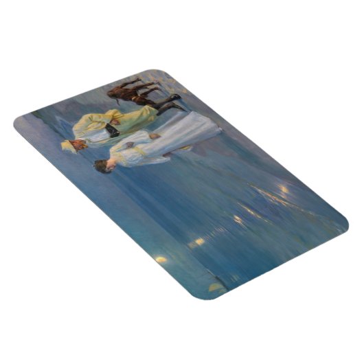 Kroyer – アーティストと彼の妻のビーチ マグネット (右側)