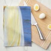 Kroyer – アーティストの妻と犬の海岸 キッチンタオル (四つ折り)