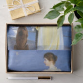 Kroyer – アーティストの妻と犬の海岸 薄葉紙 (ギフト)