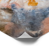 Kroyer – アーティストの妻マリーのポートレート ポスター (角)