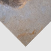 Kroyer – アーティストの妻マリーのポートレート 薄葉紙 (詳細)