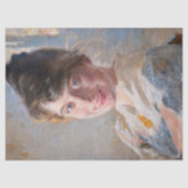 Kroyer – アーティストの妻マリーのポートレート 薄葉紙 (正面)