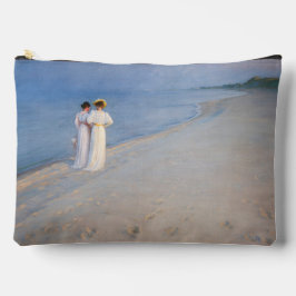 Kroyer – 夏の夕べオンSkagenビーチ アクセサリーポーチ