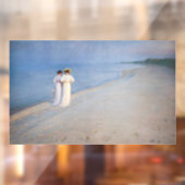 Kroyer – 夏の夕べオンSkagenビーチ ウィンドウサイン (シート2)