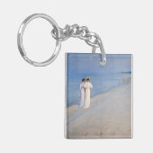 Kroyer – 夏の夕べオンSkagenビーチ キーホルダー (正面左)
