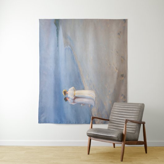 Kroyer – 夏の夕べオンSkagenビーチ タペストリー (インサイチュ)