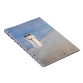 Kroyer – 夏の夕べオンSkagenビーチ ノートブック (右側)