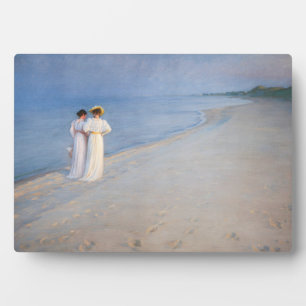 Kroyer – 夏の夕べオンSkagenビーチ フォトプラーク