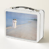 Kroyer – 夏の夕べオンSkagenビーチ メタルランチボックス (裏面)