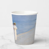 Kroyer – 夏の夕べオンSkagenビーチ 紙コップ (左)