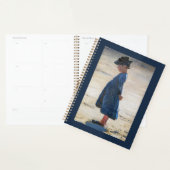 Kroyer -小さな女の子スタンドオンスコゲンビーチ プランナー手帳 (ディスプレー)