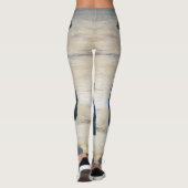 Kroyer -小さな女の子スタンドオンスコゲンビーチ レギンス (裏面)