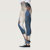 Kroyer -小さな女の子スタンドオンスコゲンビーチ レギンス (左)