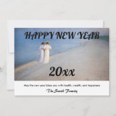 Kroyer - Happy New Year and Skagenビーチ シーズンカード (正面)