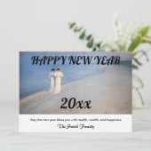 Kroyer - Happy New Year and Skagenビーチ シーズンカード (スタンド正面)