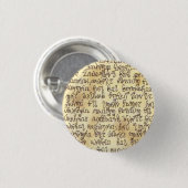 Krueltの手紙 缶バッジ (正面&裏面)