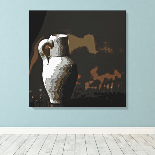 Krug キャンバスプリント (インサイチュ (ウッドフロア))