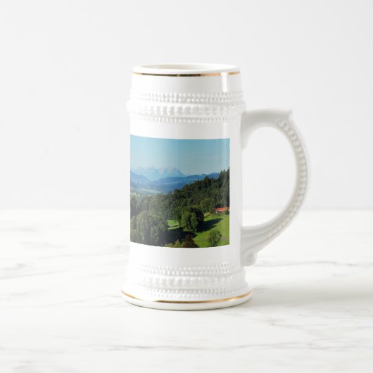 Krug Alpenpanorama mit Säntis ビールジョッキ (右)