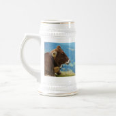 Krug Milchkuh in den Alpen ビールジョッキ (左)